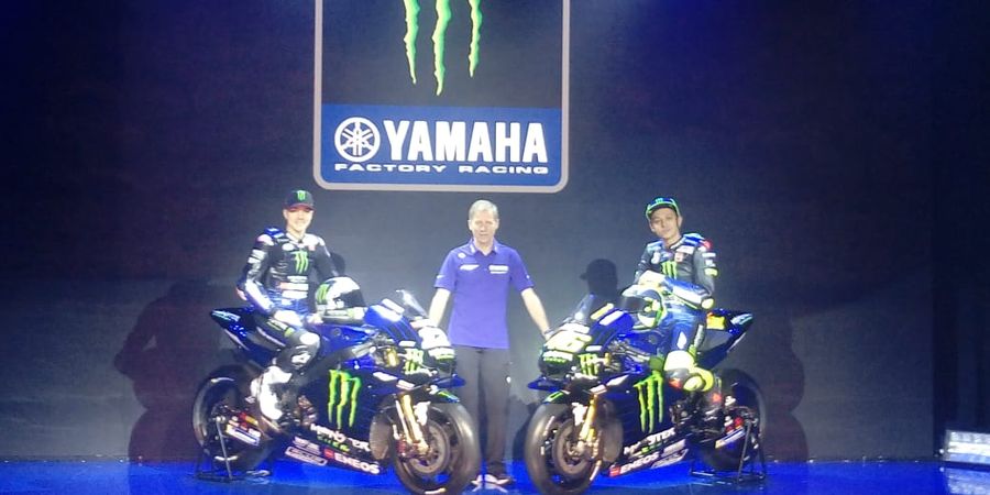 Tim Monster Energy Yamaha MotoGP Resmi Luncurkan Livery Baru