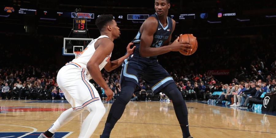 Grizzlies Benamkan New York Knicks ke Dasar Klasemen Wilayah Timur