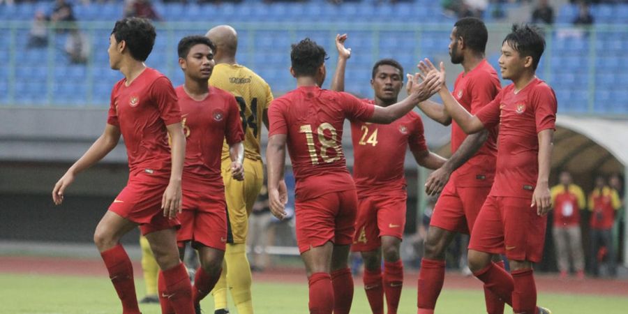 Timnas U-22 Indonesia Tertinggal dari Madura United di Babak Pertama