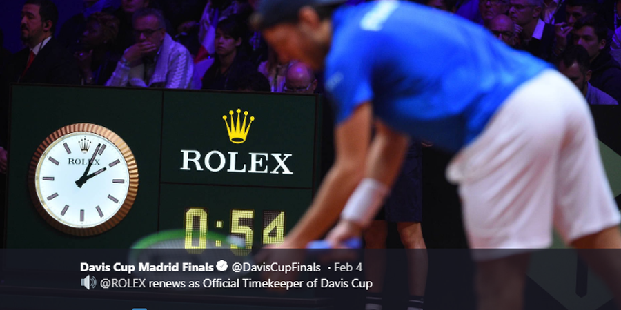 Rolex Ditunjuk sebagai Sponsor & Official Timekeeper Davis Cup 2019