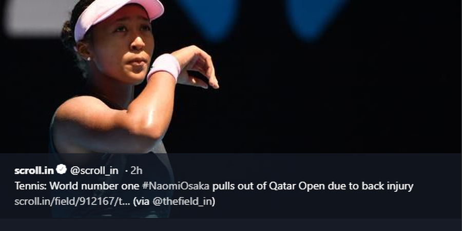 Tolak Wawancara Media, Naomi Osaka Mendapat Denda 71 Juta Rupiah