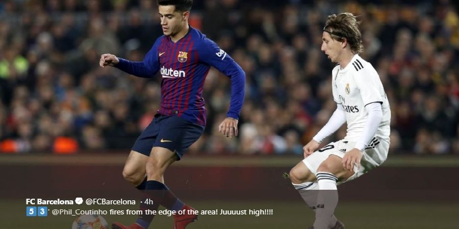 Tampil Buruk Saat El Clasico, Philippe Coutinho Dihujani Kritik