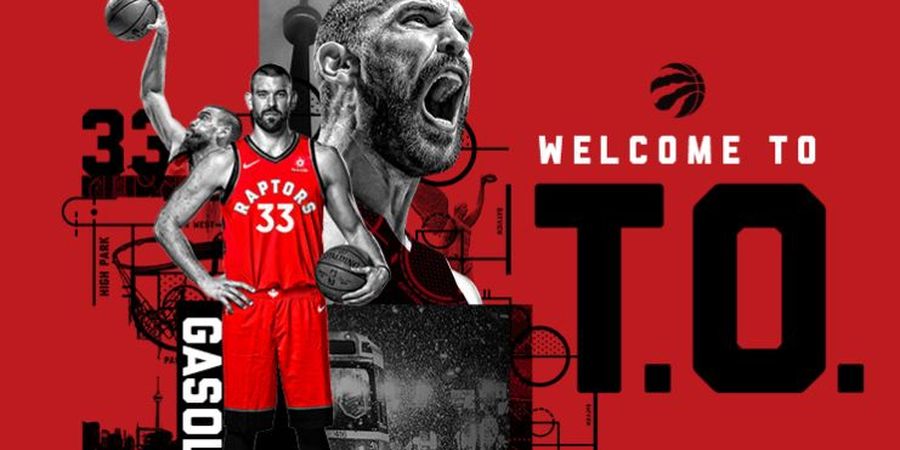 Tinggalkan Grizzlies, Marc Gasol Resmi Bergabung dengan Raptors