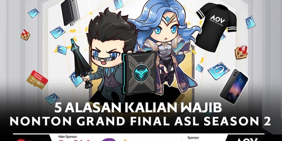 5 Alasan Wajib Nonton Langsung Grand Final ASL Season 2 di Senayan