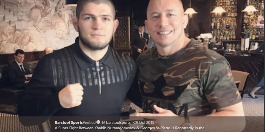 Georges St-Pierre Hampir Dibohongi Bos UFC Karena Khabib Nurmagomedov