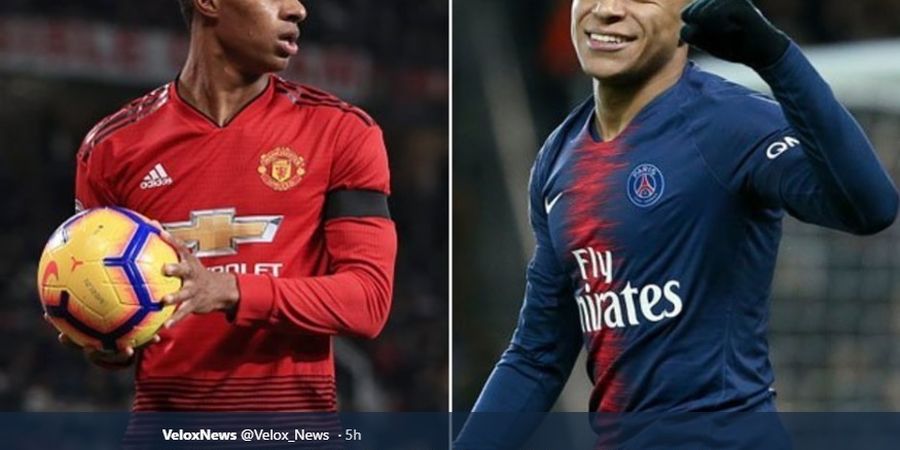 Dianggap Setara, Ole Gunnar Solskjaer Samakan Rashford dengan Mbappe