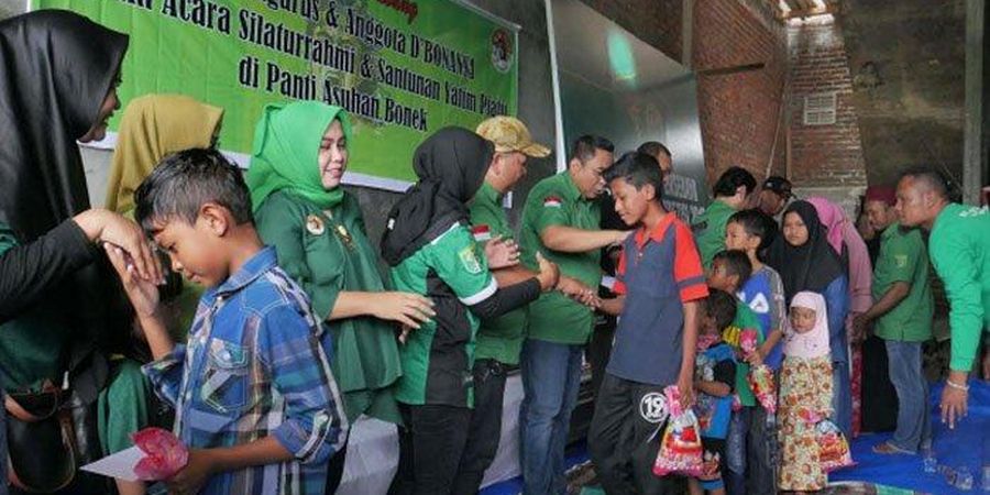 Dikunjungi oleh Bonek, Ketua Yayasan Wani Sobo Panti Ucapkan Ini