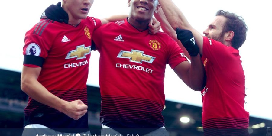 Solskjaer Yakin Anthony Martial Mampu Capai Level Cristiano Ronaldo