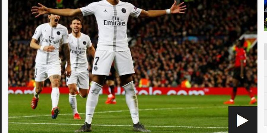 Cetak Gol di Old Trafford, Kylian Mbappe Samai Catatan Zinedine Zidane