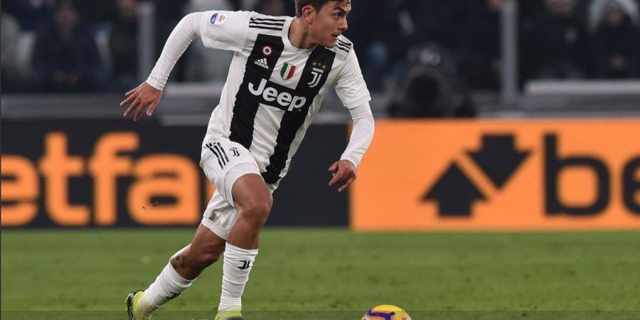 VIDEO - Ronaldo Terpeleset, Tembakan Roket Dybala Bawa Juventus Unggul