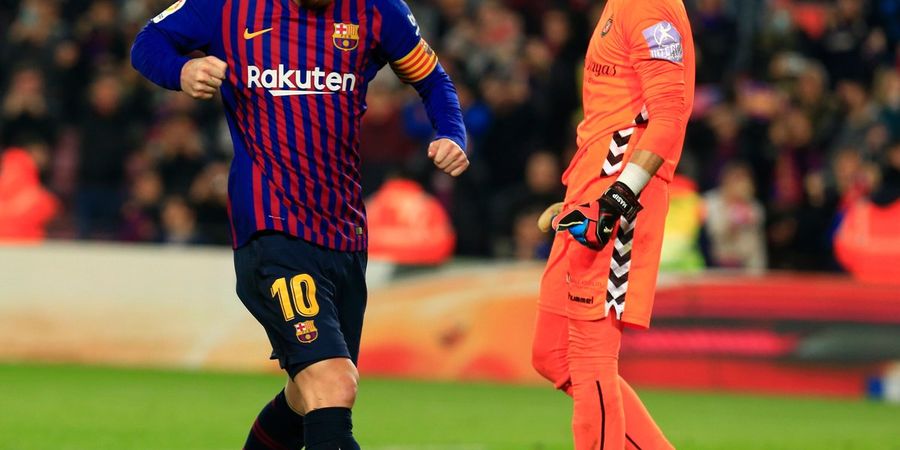 Hasil Liga Spanyol - Penalti Lionel Messi Menangkan Barcelona