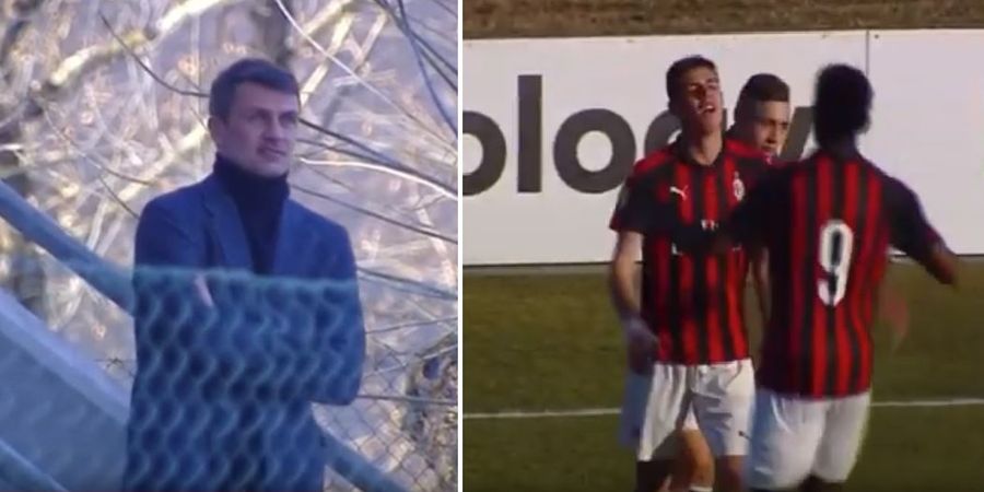 Senangnya Paolo Maldini Saksikan Anaknya Cetak Gol untuk AC Milan