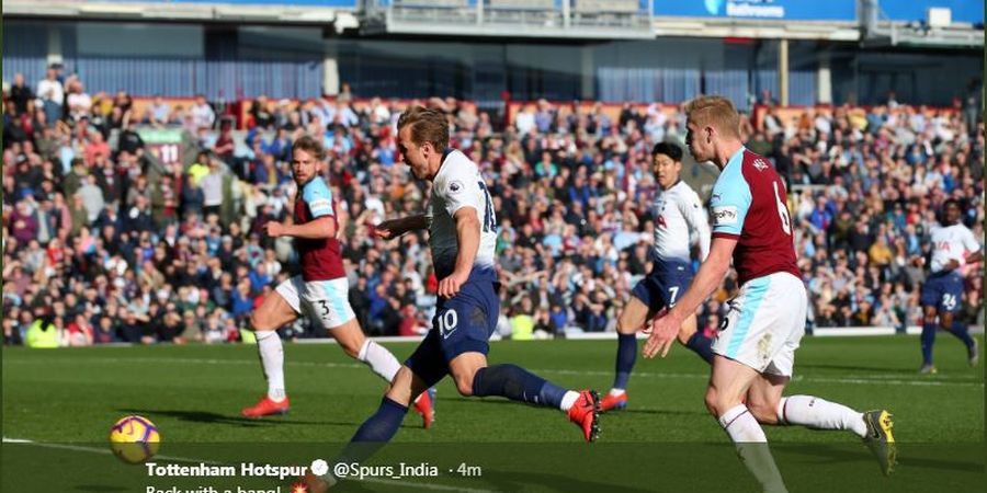 Hasil Liga Inggris - Harry Kane Pulih dan Bikin Gol, Tottenham Kalah