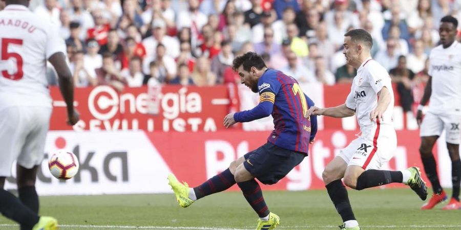 Messi Hat-trick dan Sumbang Satu Assist Saat Barcelona Tumpas Sevilla