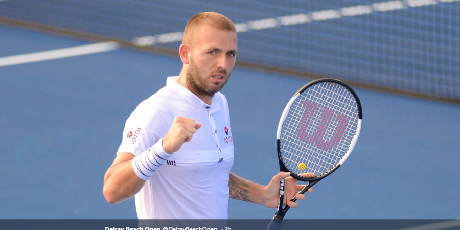 Kalah Tenang, Dan Evans Gagal Raih Gelar Pertama di Delray 2019