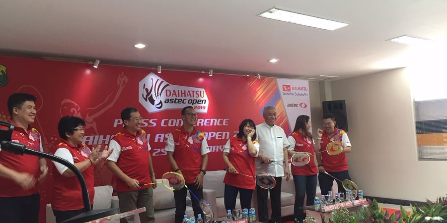 Daihatsu Astec Open 2019 Digelar dengan Tambahan Sponsor Baru