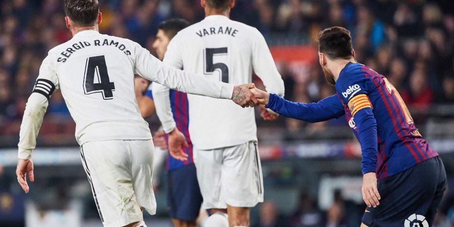 VIDEO - Balasan 2 Kawan Messi Setelah Ulah Curang Sergio Ramos