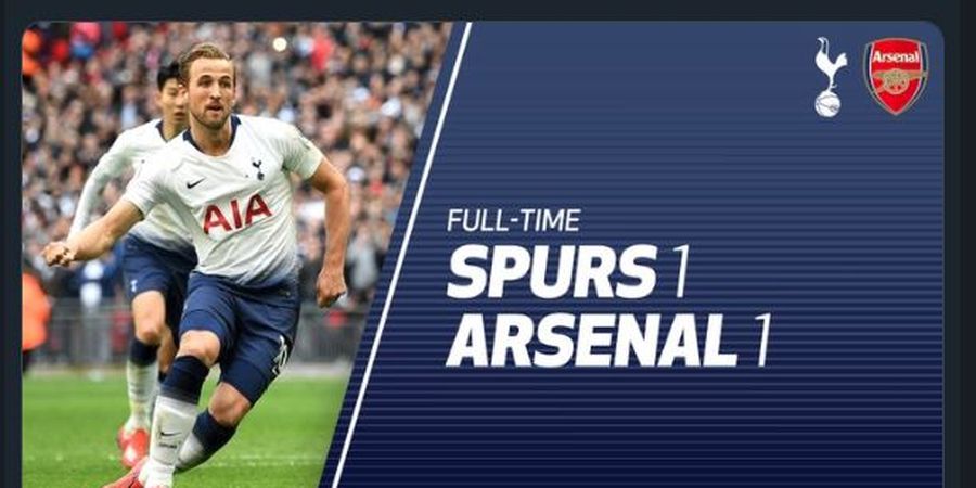 5 Hal Menarik dari Laga Panas Tottenham Vs Arsenal