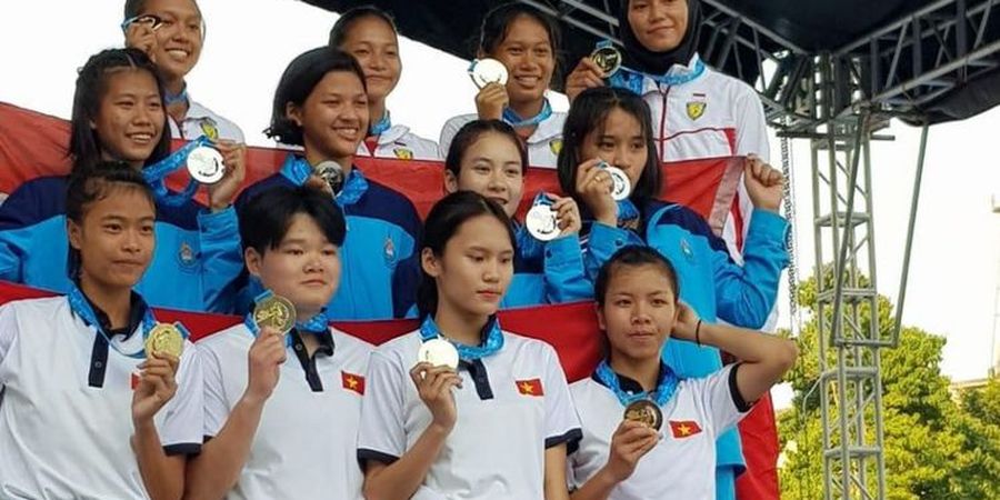 Indonesia Sabet Emas Lari Estafet di SEA Youth Athletics Championships