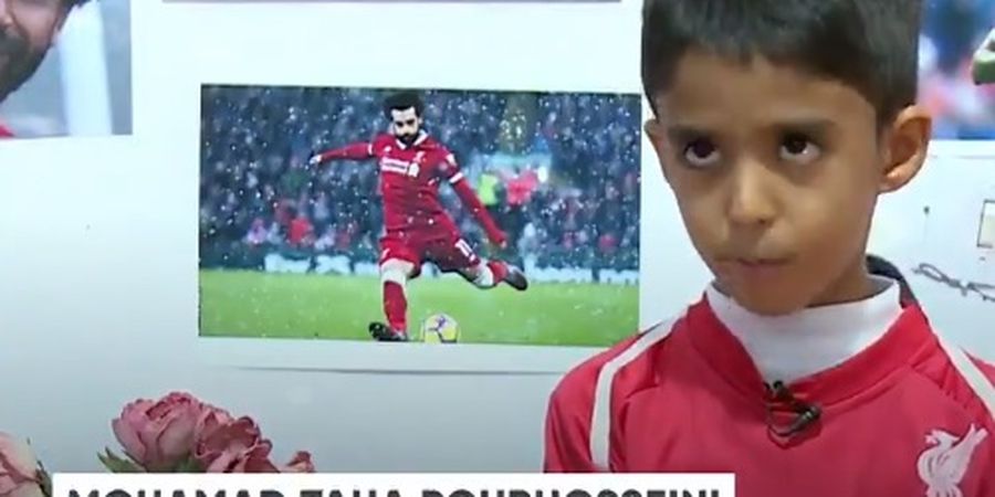 VIDEO - Aksi Bocah Asal Iran Tirukan Aksi Mohamed Salah di Iklan