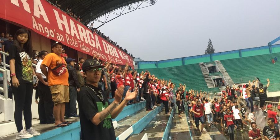 Kalah dari Persebaya, Madura United Tetap Hargai Kehadiran Suporter