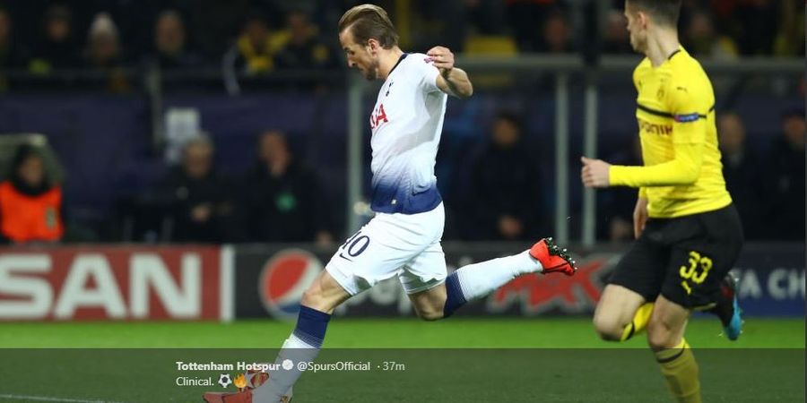 Hasil Liga Champions - Gol Harry Kane Antar Spurs ke Perempat Final