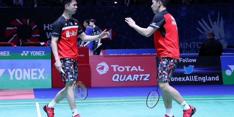 All England Open 2019 - Kartu Merah Iringi Kekalahan Marcus/Kevin