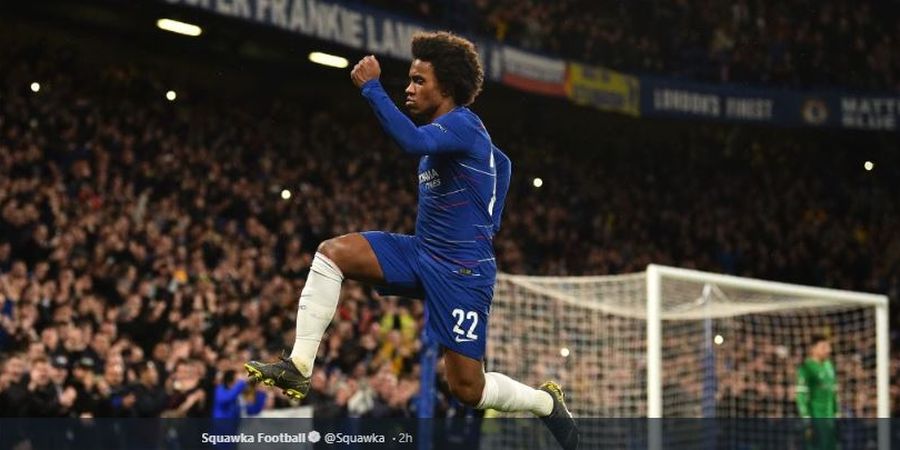 VIDEO - Jebol Gawang Dynamo Kyiv, Willian Deja Vu 4 Tahun Silam