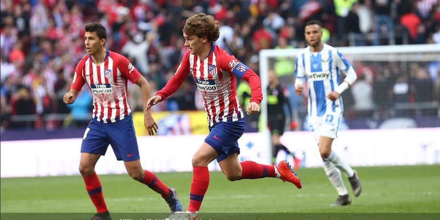 Atletico Madrid Vs Leganes - Los Rojiblancos Tertahan pada Babak I