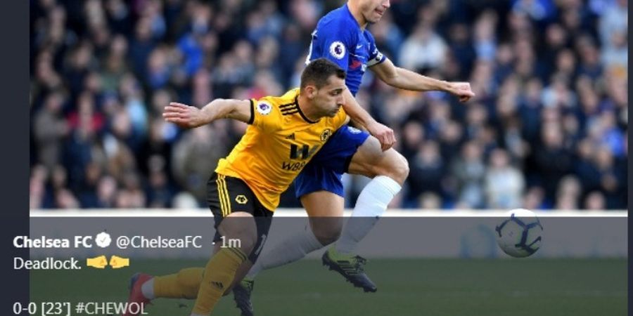 Serangan Mandul, Chelsea Belum Bisa Atasi Wolverhampton