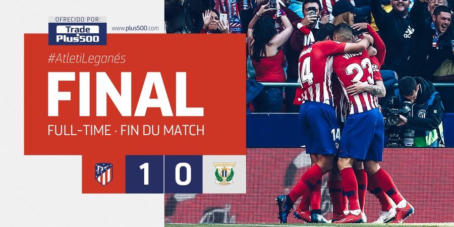 Hasil Liga Spanyol - Menang, Atletico Madrid Semakin Pepet Barcelona