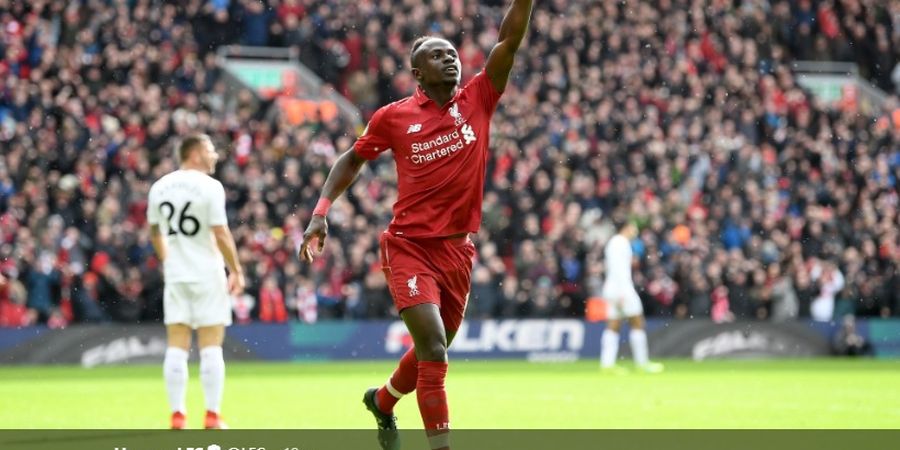 Babak I Liverpool Vs Burnley - Sepakan Mane Bawa Liverpool Unggul