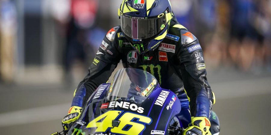 Valentino Rossi Kembali Tolak Bicara Kans Juara Jelang MotoGP Spanyol