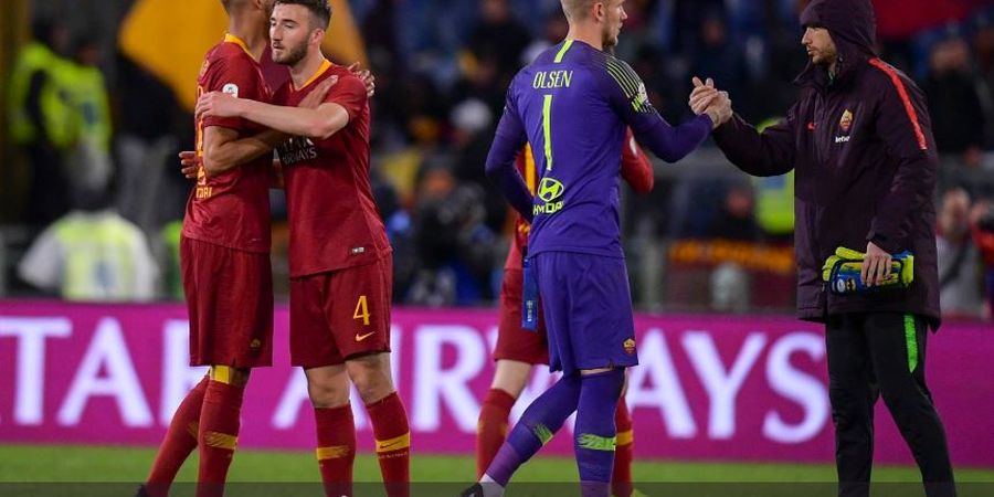 Hasil Liga Italia - Debut Ranieri Beri Kemenangan Perdana buat AS Roma