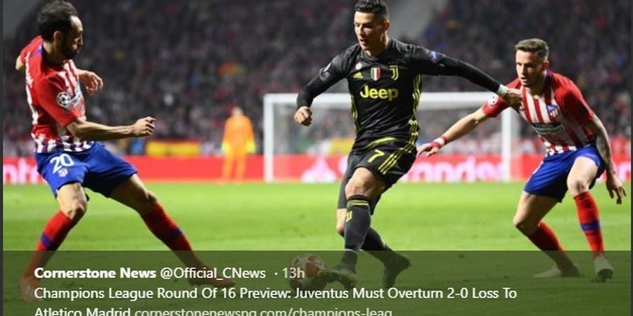 Preview Juventus Vs Atletico Madrid - Tuan Rumah Melawan Kemustahilan