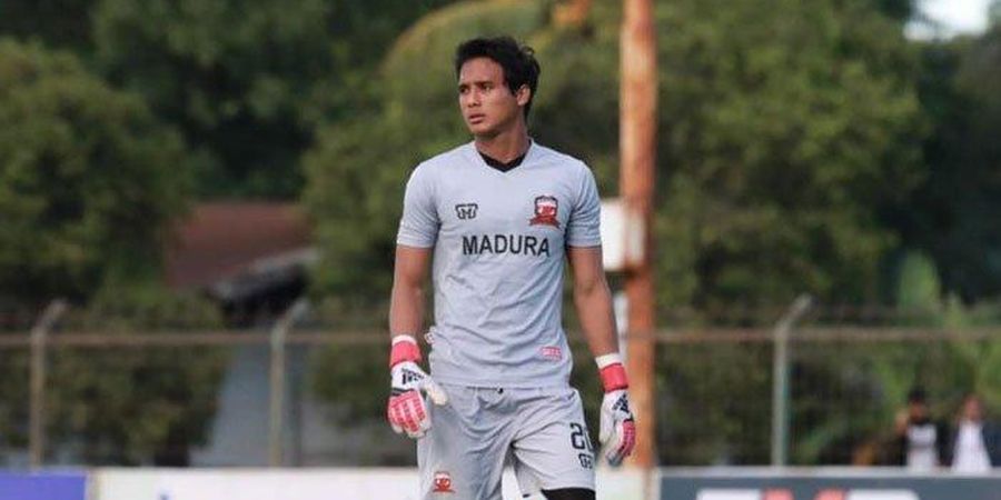 Lakukan Hal Ini, Kiper Madura United Menangis Jelang Hadapi Borneo FC