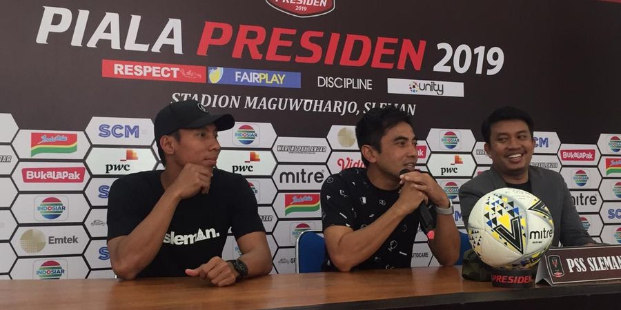 Sadar Kekuatan Persija, Pelatih PSS Sleman Harapkan Keberuntungan