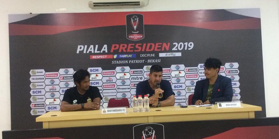 Bantai Bali United, Pelatih Bhayangkara FC : Kami Senang Hari Ini