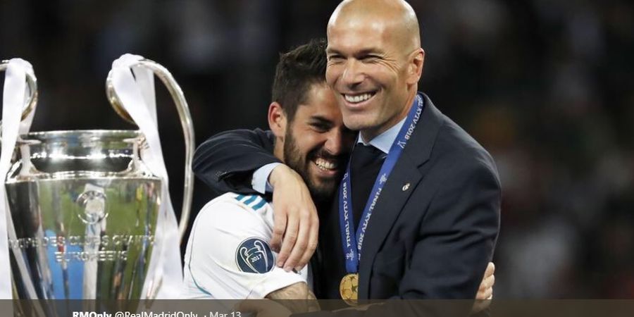 Zinedine Zidane Angkat Bicara Soal Isco yang Jarang Dimainkan