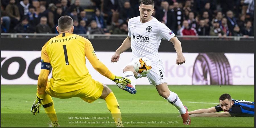 Hasil Liga Europa - Bocah 16 Tahun Main, Inter Milan Dihajar Frankfurt