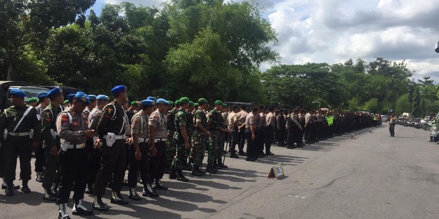 1000 Personel Keamanan Siap Kawal Partai Hidup Mati Persija Vs PSS