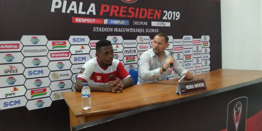 Tekad Besar David Laly untuk Madura United pada Piala Presiden 2019