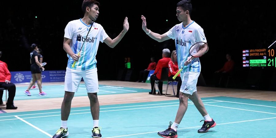 Hasil Final Swiss Open 2019 - Atasi Wakil Taiwan, Fajar/Rian Juara