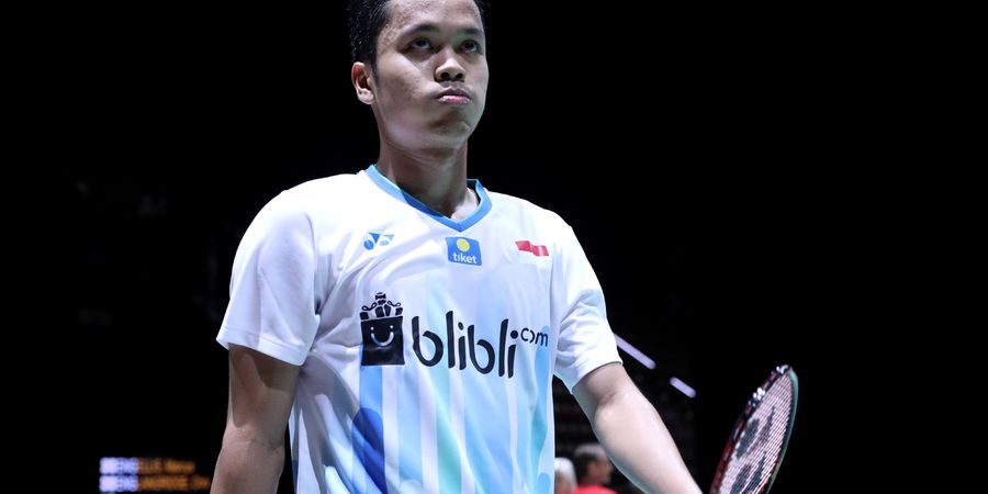 Hasil Swiss Open 2019 - Cedera Lagi, Anthony Ginting Gagal Revans