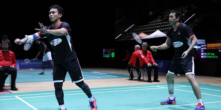 Hasil Malaysia Open 2019 - Langkah Ahsan/Hendra Dihentikan Wakil China