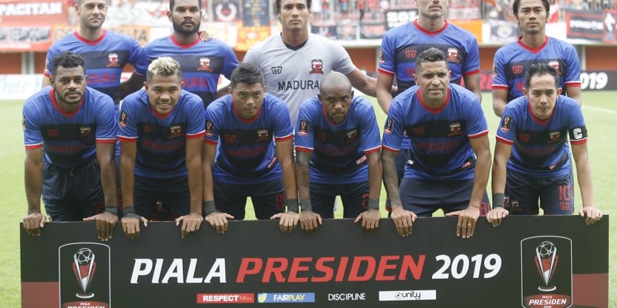 Menuju 8 Besar Piala Presiden 2019, Madura United Tak Ingin Tercecer