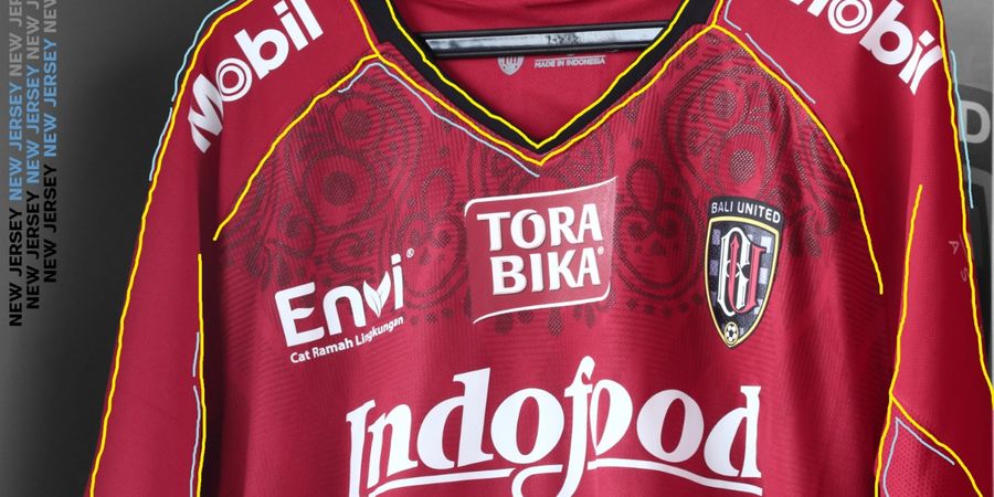 Ini Motif Menarik di Jersey Baru Bali United untuk Liga 1 2019