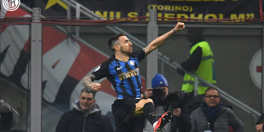 Babak I Derby della Madonnina - Gol Cepat Matias Vecino Bawa Inter Milan Unggul 1-0