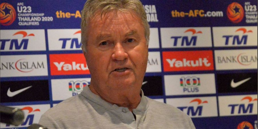 China Pecat Guus Hiddink Jelang Bertemu Timnas U-23 Indonesia pada Turnamen Uji Coba