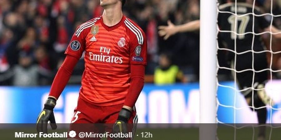 Kebobolan Lebih dari 3 Lusin Gol, Courtois Tetap Merasa Hebat